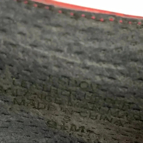 Easy spirit heels size 9.5 red leather tortoise print square toe vintage 90s - Picture 14 of 15